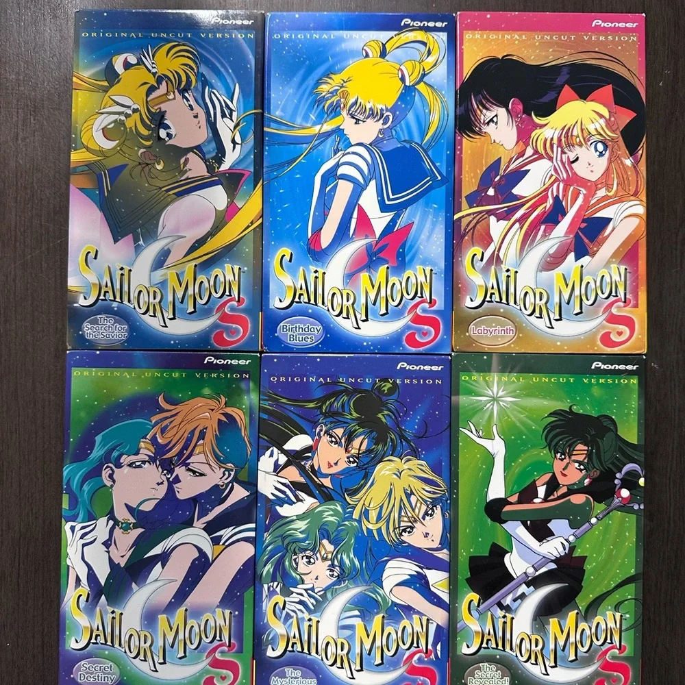 PIONEER Sailor Moon S VHS Collection - Multicolor - Picture 2 of 11